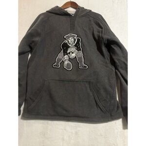 VTG NEW ENGLAND PATRIOTS Crew Neck Sweatshirt Reebok Size M Gray